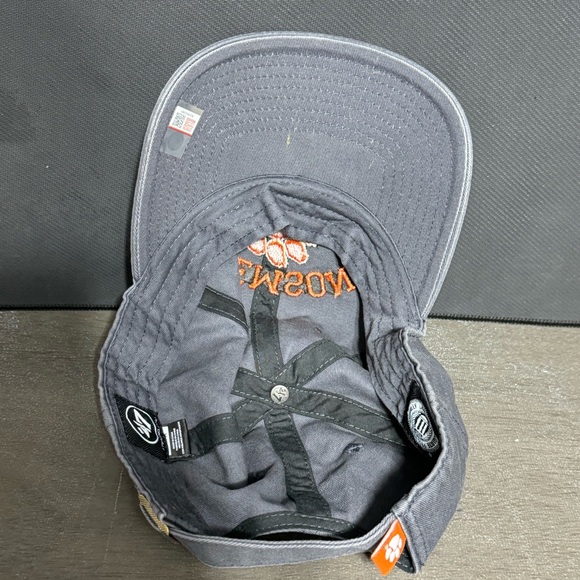 Clemson Tigers Hat 47 Brand Gray And Orange One Size Unisex Officially Licensed - Picture 4 of 7
